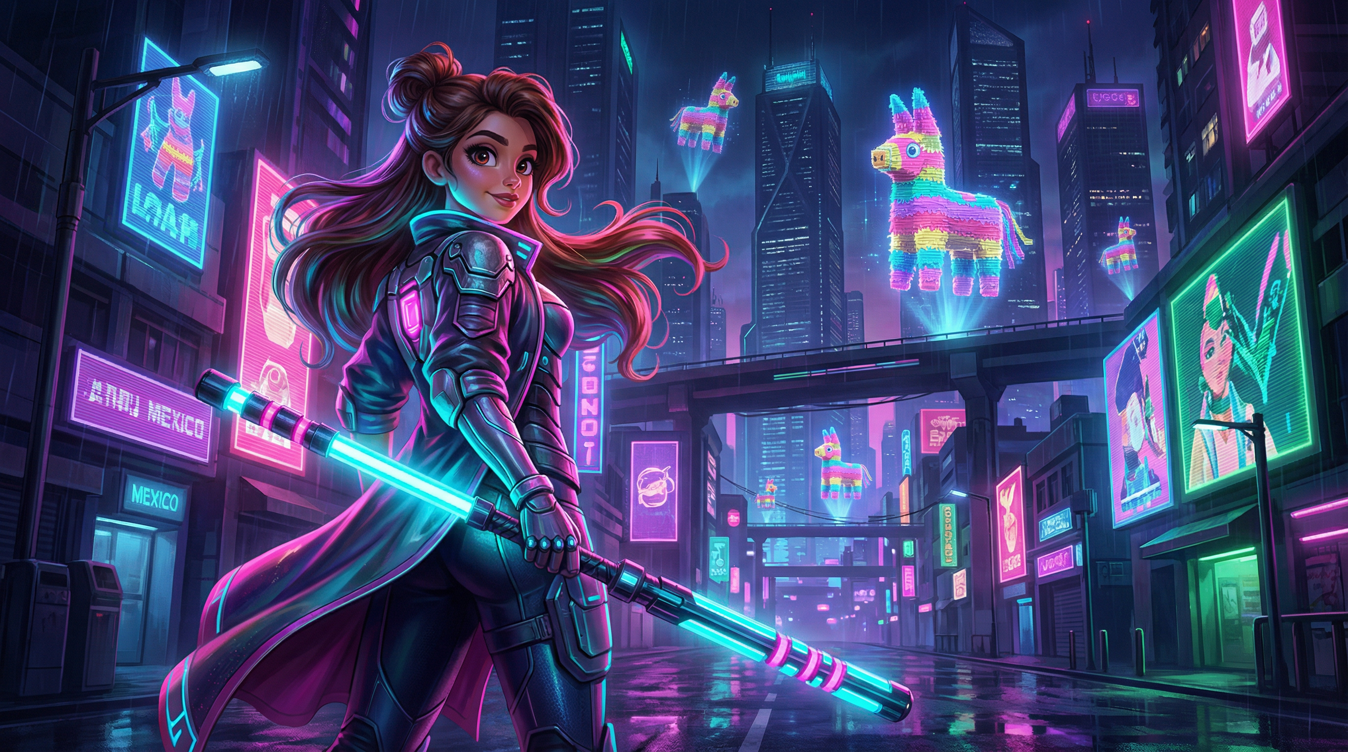 Piñata Wins Main Character Aelia Presentation