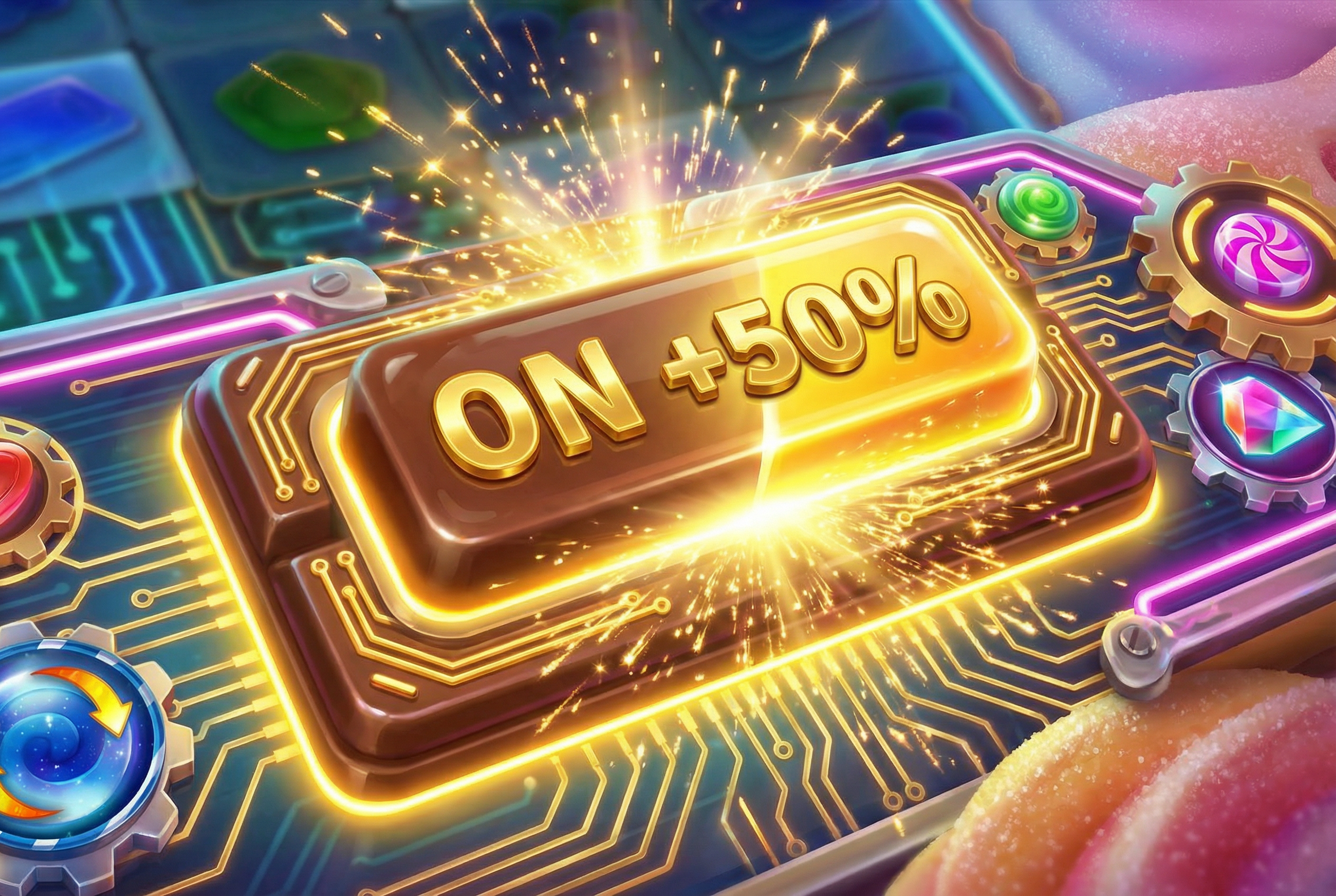 Extra Bet Button Feature Close Up