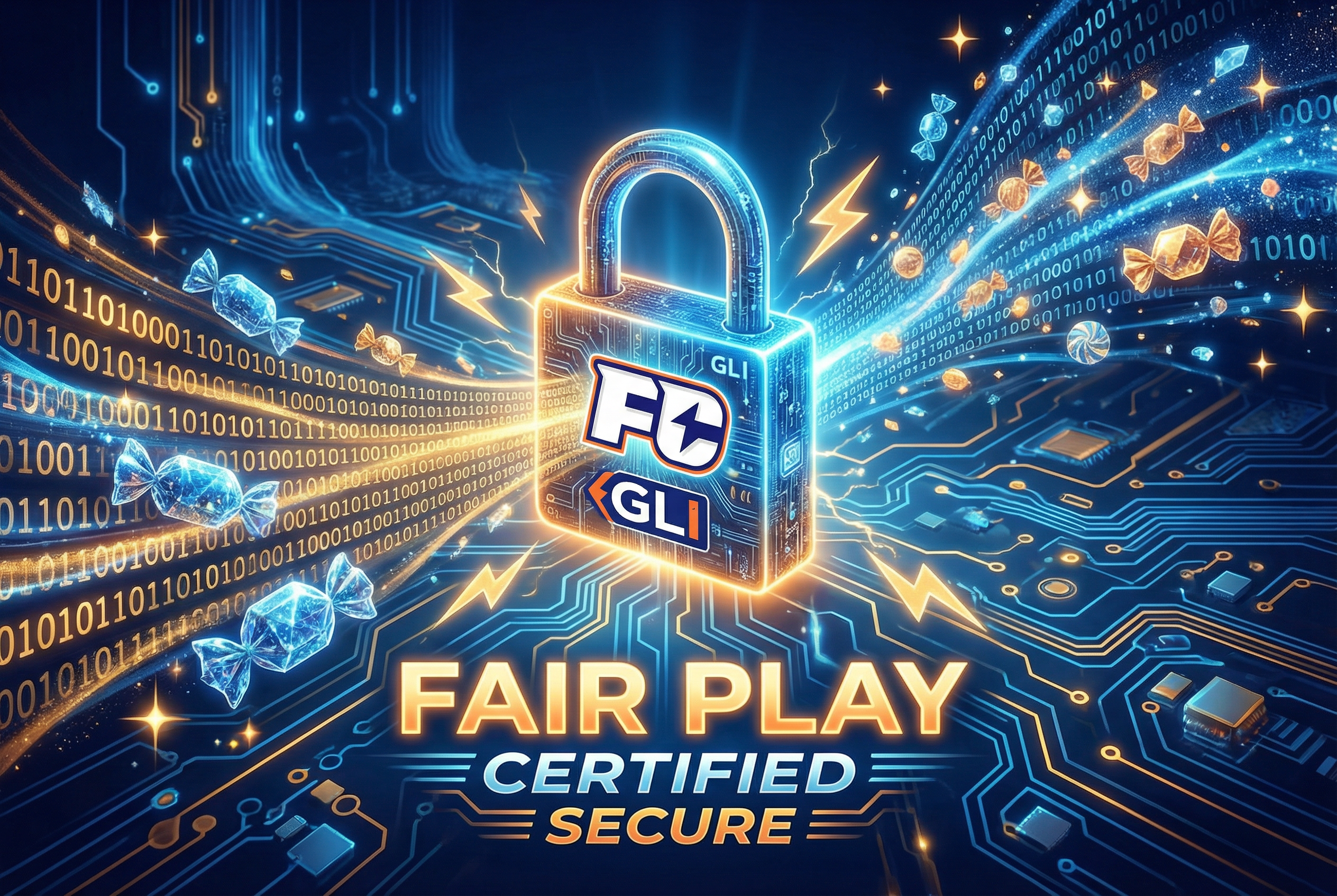 GLI Certification and RNG Security Core Visualization