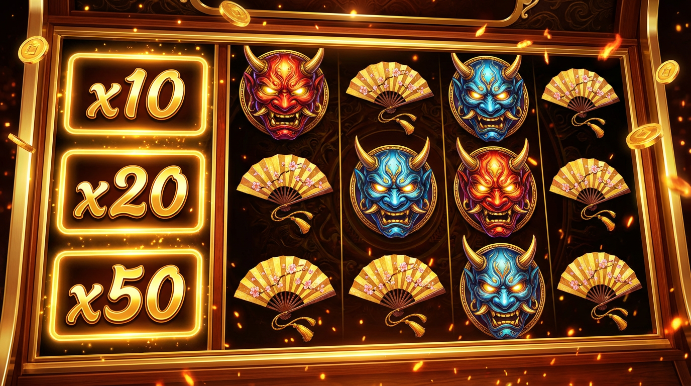 Geisha's Revenge Big Win Multipliers