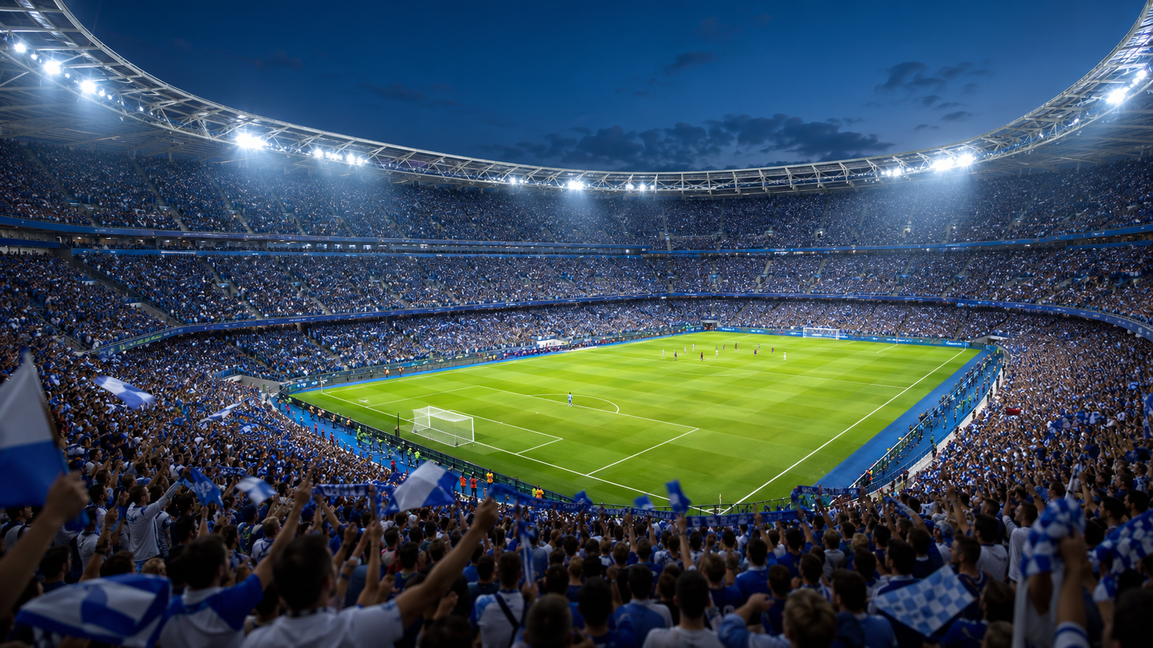 Massive FIFA World Cup Stadium Overview
