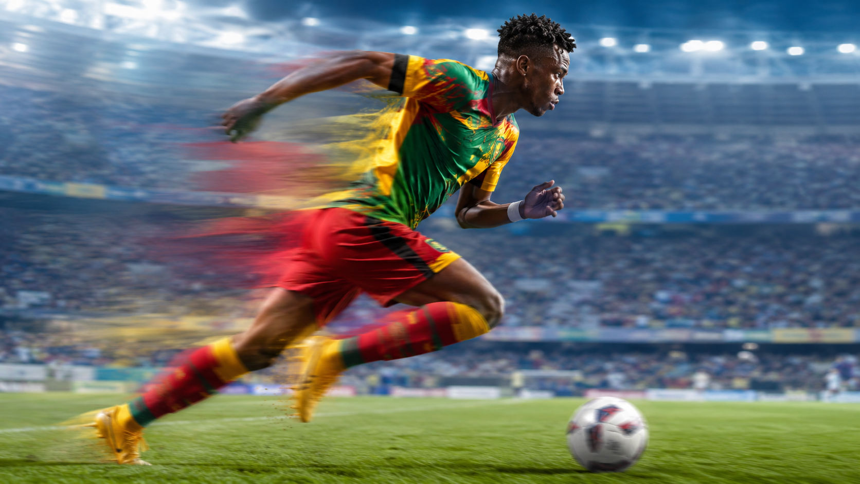 Dynamic Action of Emerging Soccer Nations