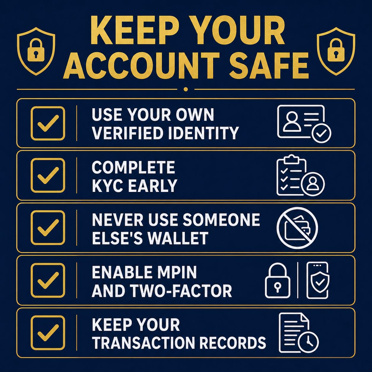 Account verification and security checklist for GCash and Maya betting deposits