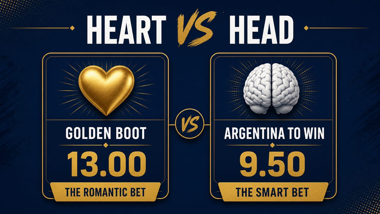 Messi Golden Boot versus Argentina outright: heart versus head bet