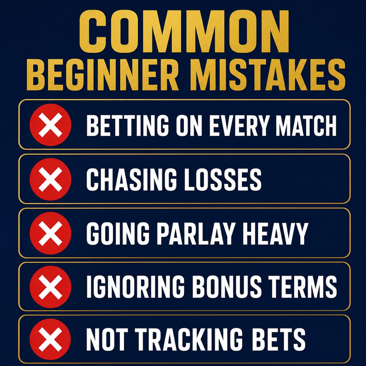 Common World Cup 2026 betting mistakes for beginners to avoid