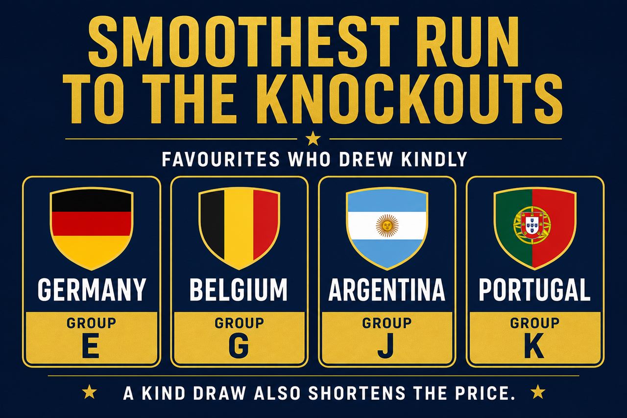Favourites with the smoothest run at World Cup 2026: Germany, Belgium, Argentina and Portugal